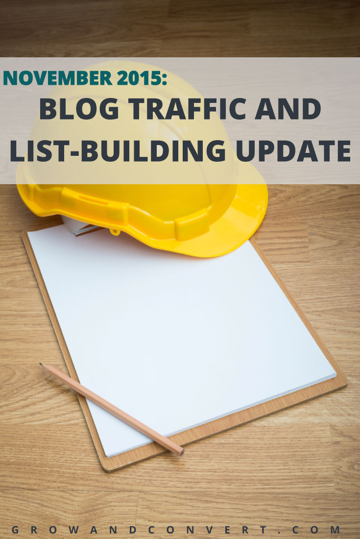 Another behind the scenes blog traffic report to read, these are epic. This one has so many great tips for email list building and sales funnel building in it.