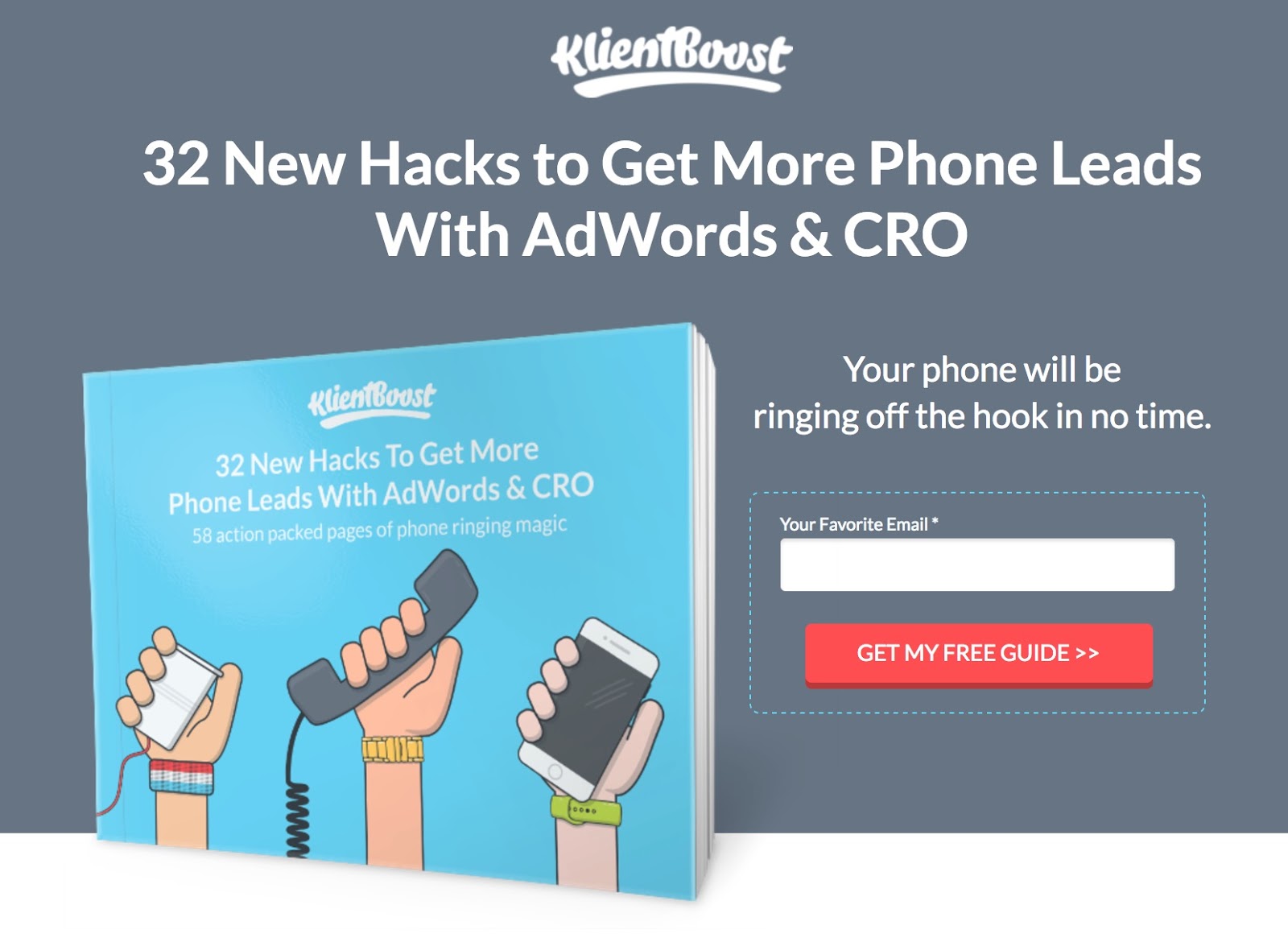 32 Hacks To Get More Phone Leads KlientBoost 