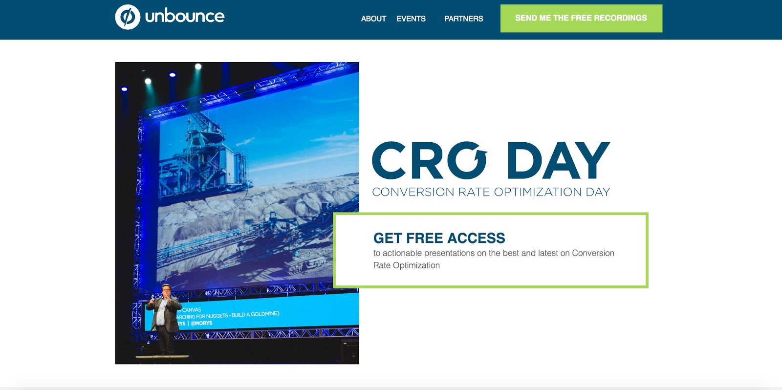 Unbounce CRO Day